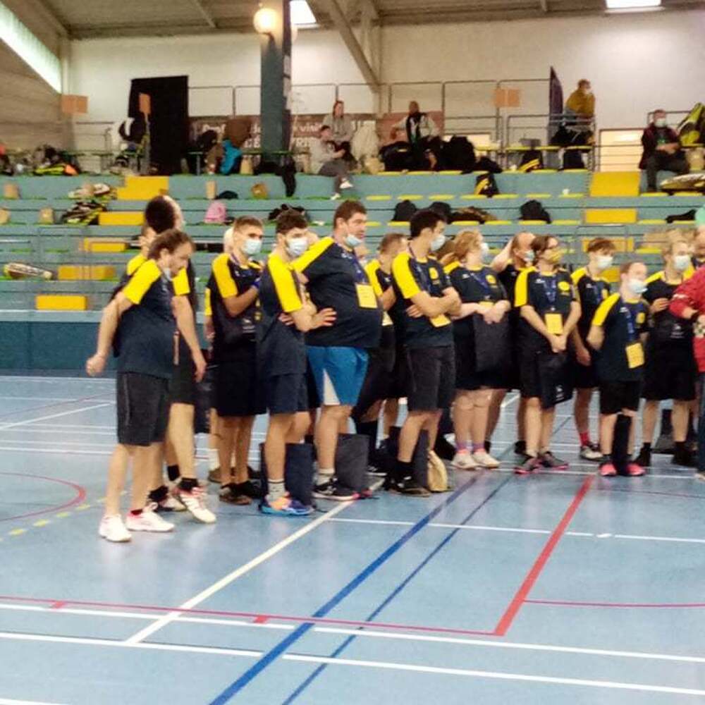 Le 11-12 en direct de La Palestre 1/2 - Championnat de France de Badminton Adapté episode artwork