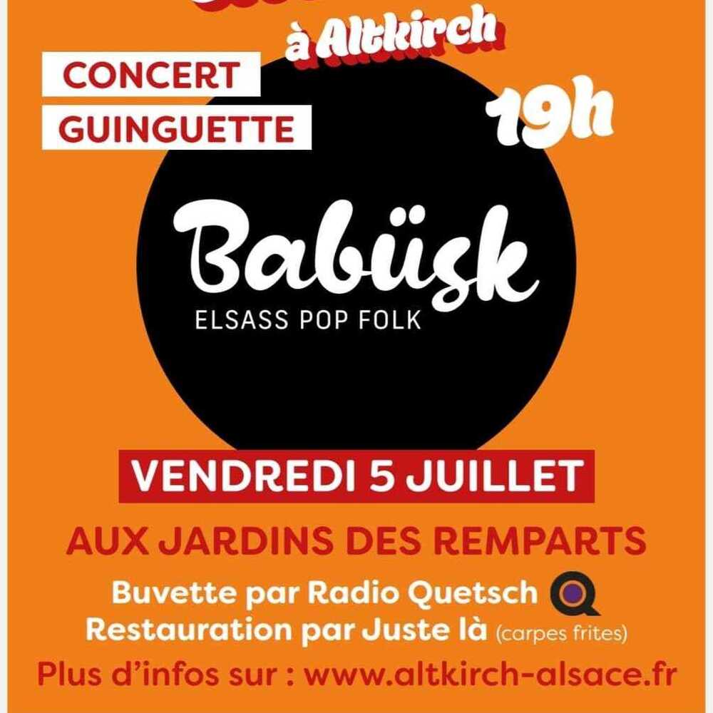Babüsk - Live au Parc des Remparts d'Altkirch ! (extraits)