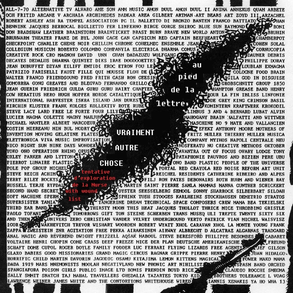 Vraiment Autre Chose - Tentative d'exploration de la Nurse With Wound list n°27 - Au pied de la lettre L et M episode artwork