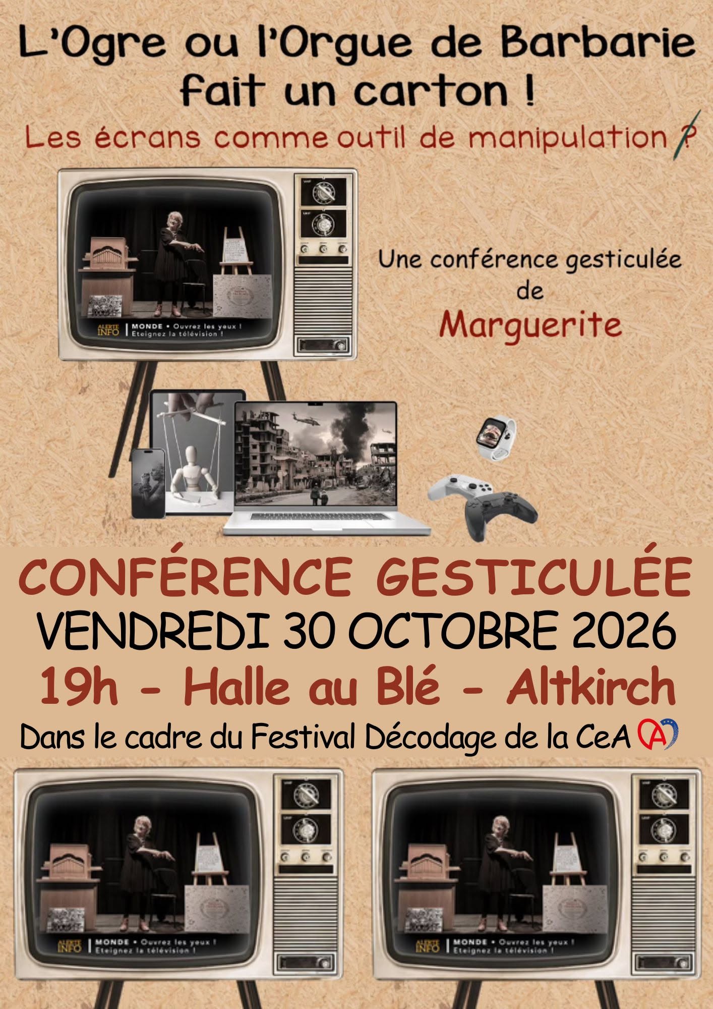 Conference Gesticulée   Octobre 2026   Decodage
