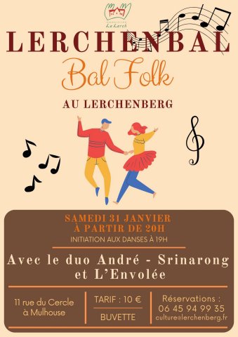 Venez danser au Lerchen'Bal ! - sam 31 janvier à 20h au Lerchenberg episode artwork