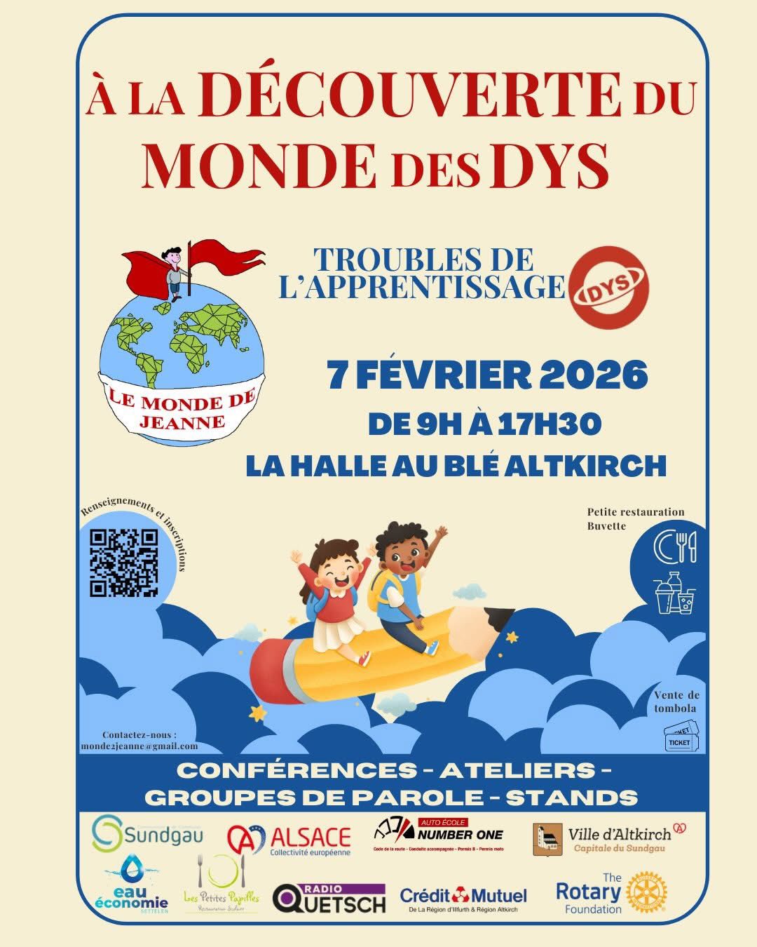 Journée des DYS – 6ᵉ édition à la Halle au Blé le 7 février episode artwork