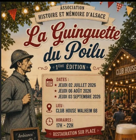 La Guinguette du Poilu du 6 août au 3 septembre à Walheim  episode artwork