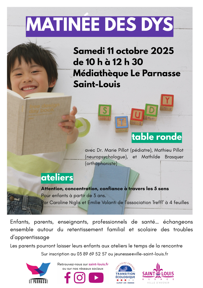 Affiche Matinée Dys