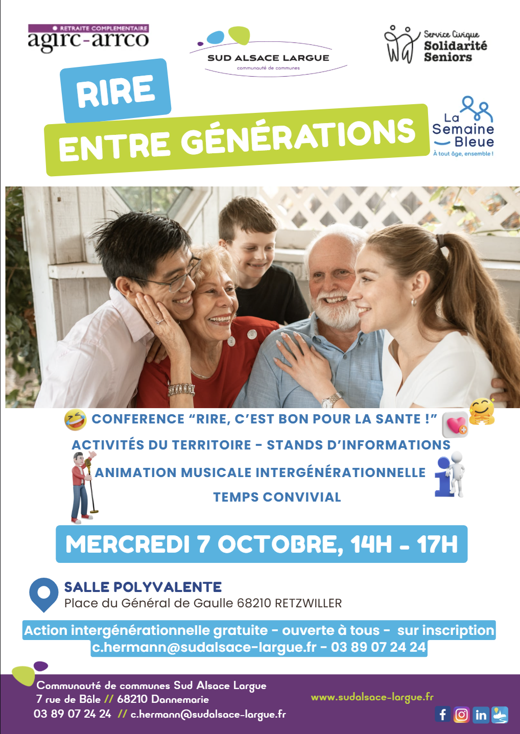 Affiche Rire Entre Génération