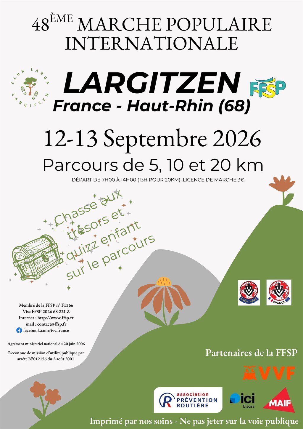 48 ème marche populaire à largitzen les 12 et 13 septembre avec l'association du Club Larga episode artwork