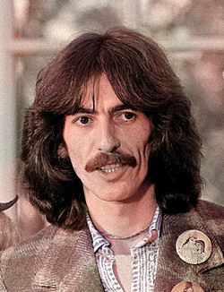 George Harrison 1974 Colorized