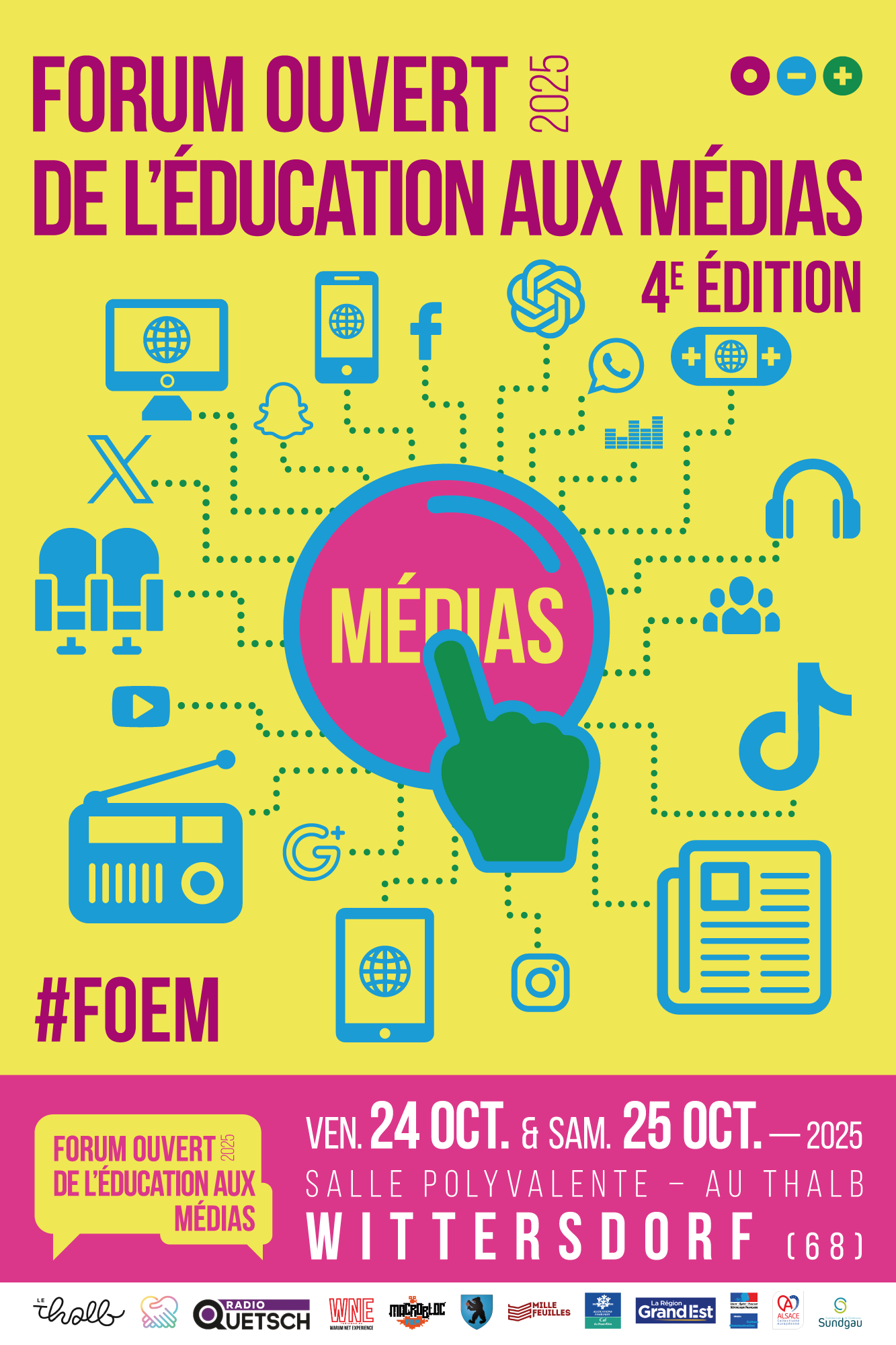 Wittersdorf : #FOEM Conférence Débat, comment dompter l'ogre numérique à l'heure de l'IA - 24 octobre à 19h30 episode artwork